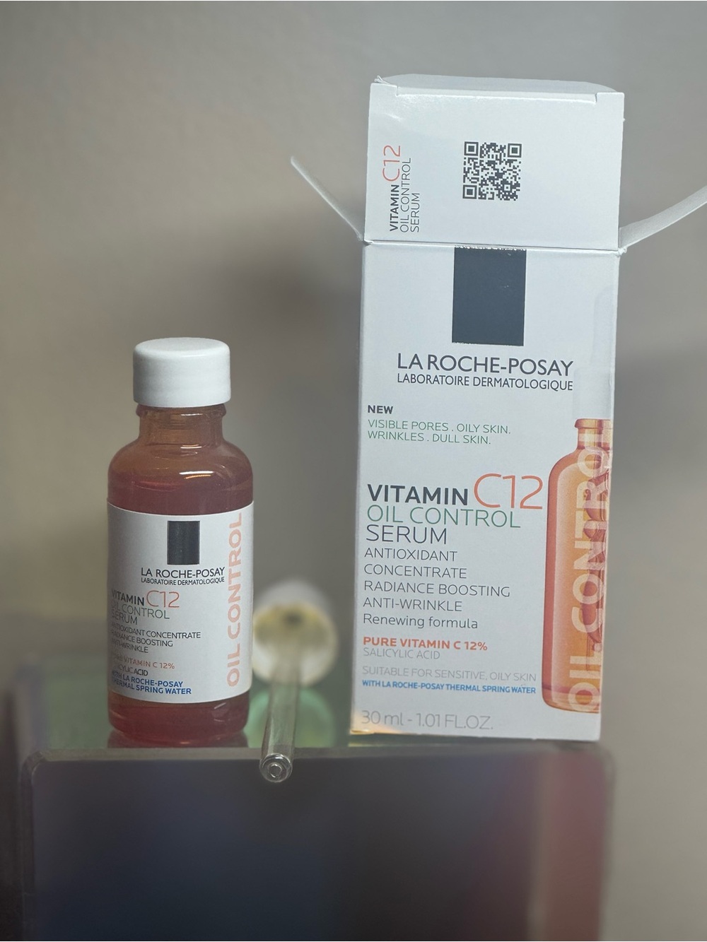 La Roche posay vitamin c12 oil control serum 30ml/1.01fl